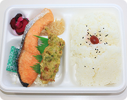 銀シャケ弁当