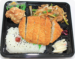 デカ盛り弁当