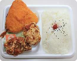 アジカラ弁当