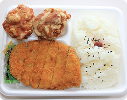 とんカラ弁当