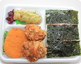 のりカラ明太子弁当